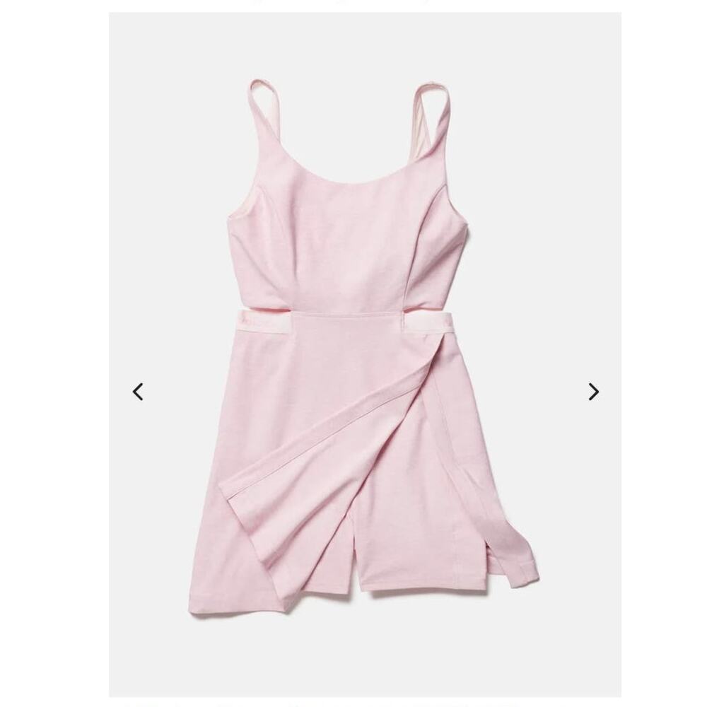 NWT OV Outdoor Voices Court Dress cutout back with shorts - XL - pinkfinch - XL
